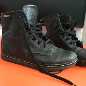 Slim doc martens boots